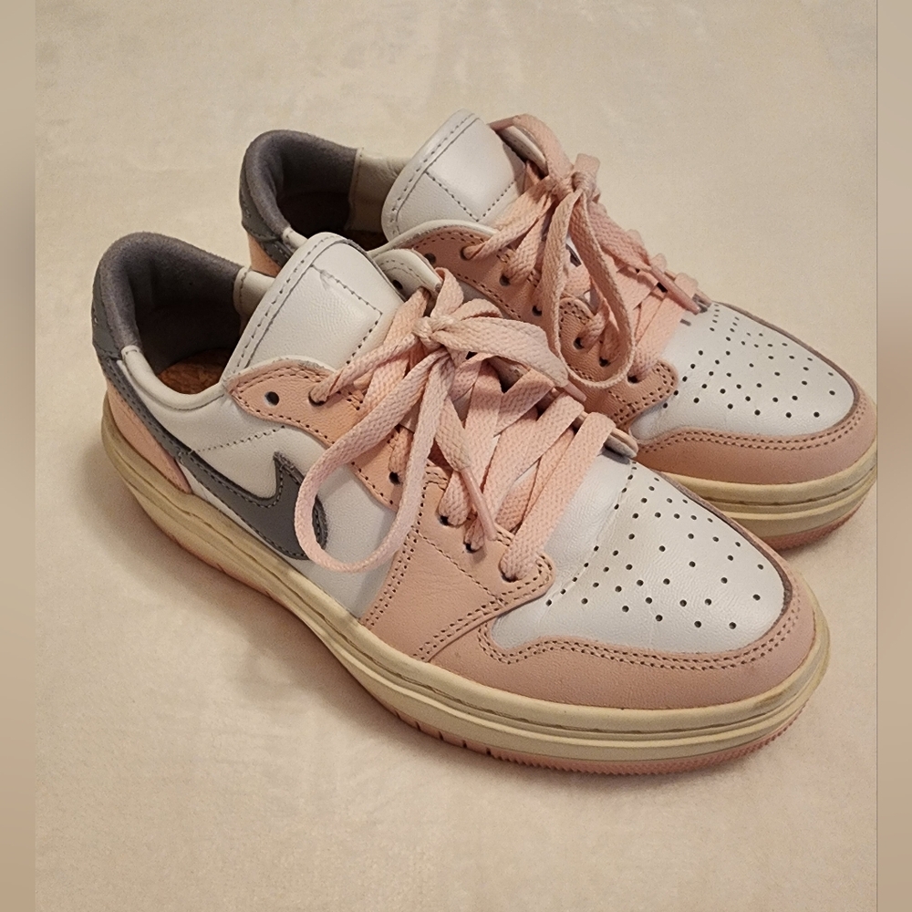Nike Jordan Elevates Pink And White